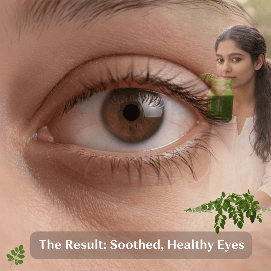 How Moringa Helps with Dry Eyes