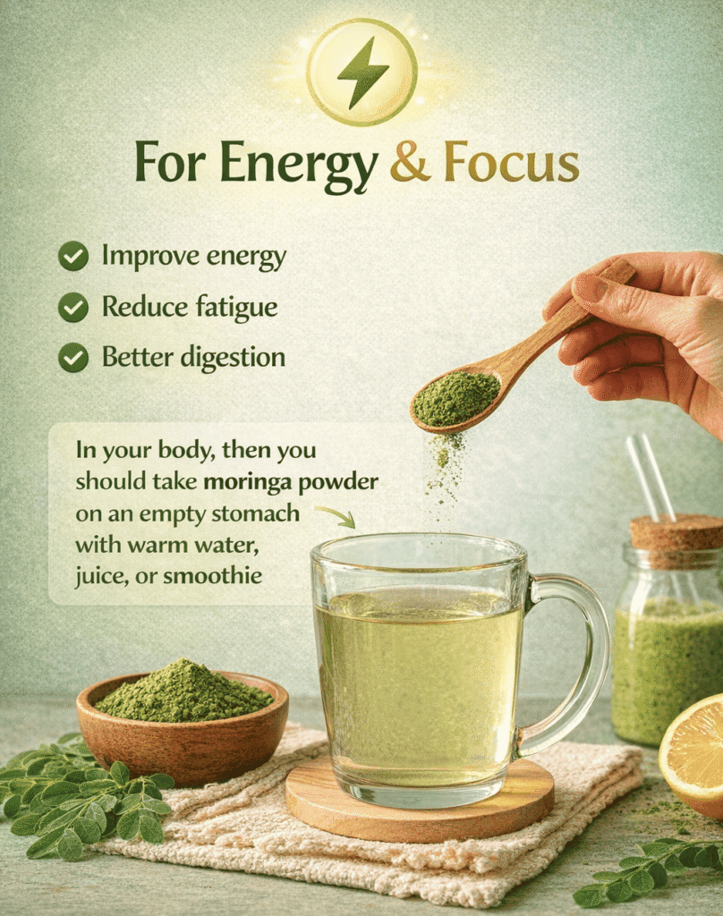 How to Use Moringa Powder Daily: Right Dosage, Best Time & Safety Tips (2026)