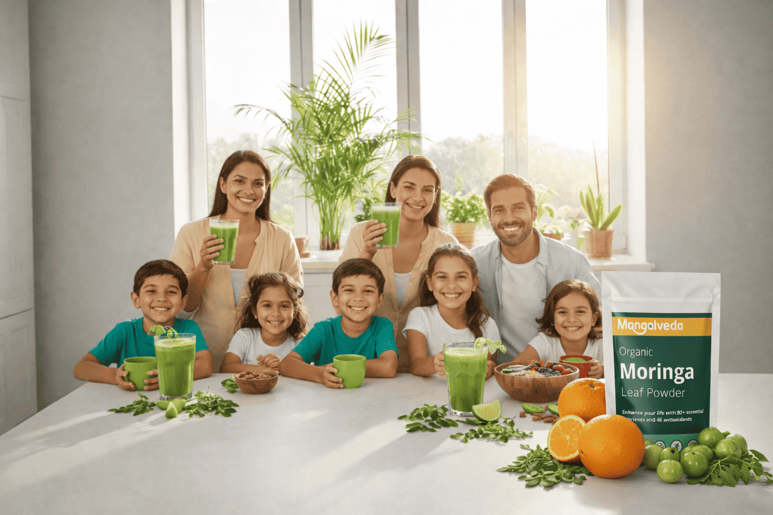 Enjoy wholesome well-being every day with Moringa